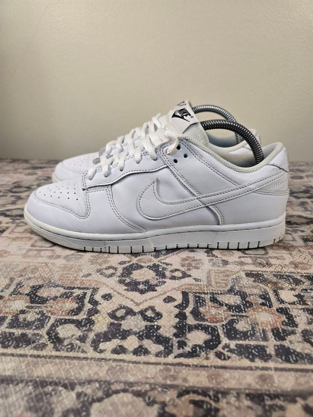 Nike Dunk Low Triple White DD1503-109 Men's Shoes Size 9